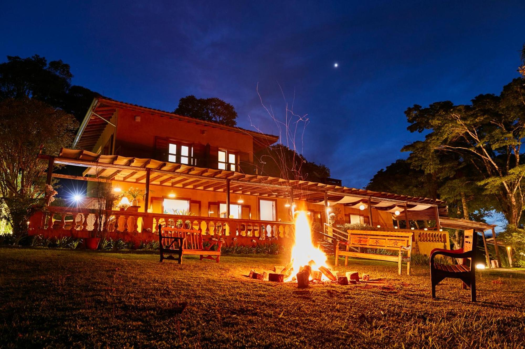 Hotel Fazenda Morros Verdes Ecolodge Ibiuna Exterior photo