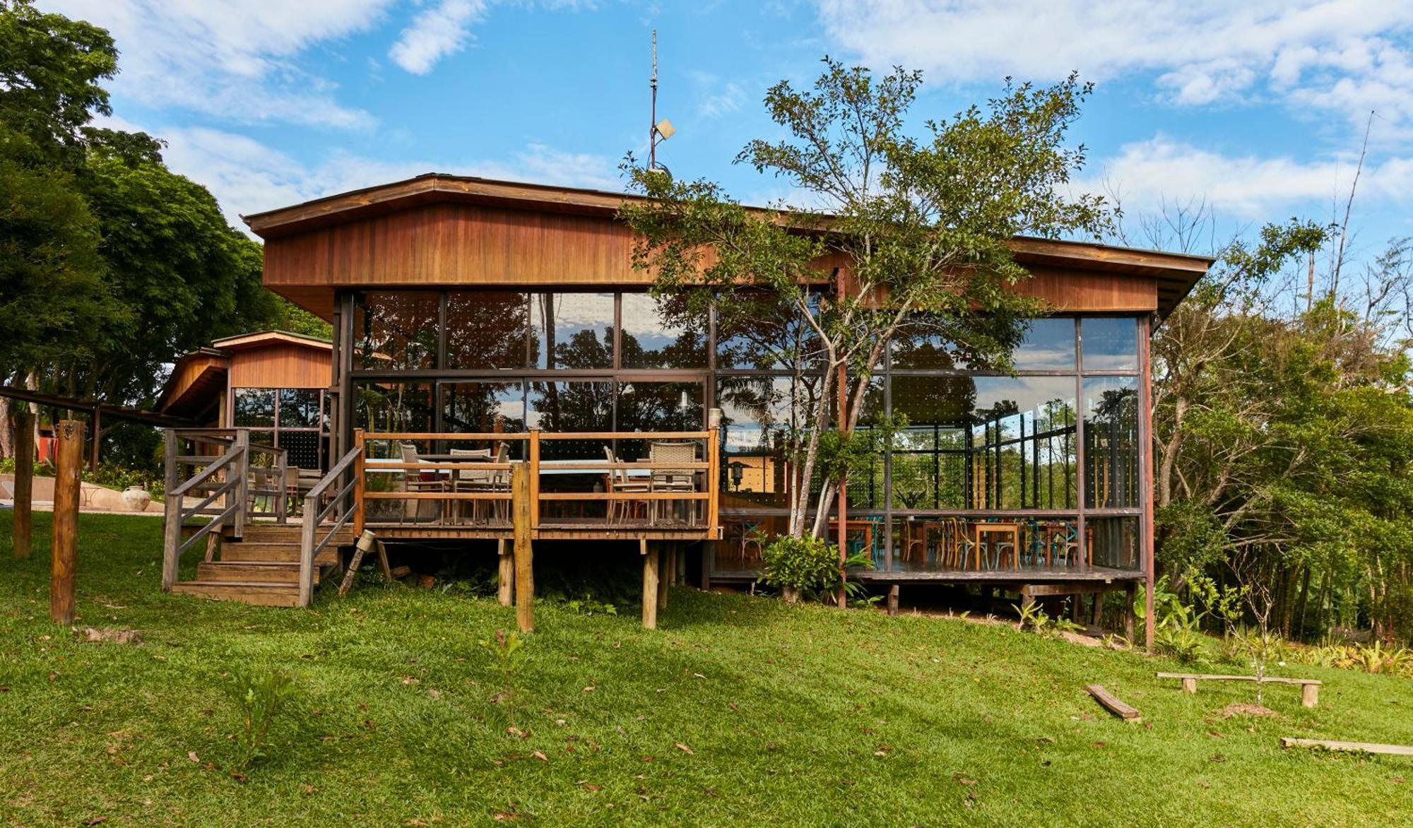 Hotel Fazenda Morros Verdes Ecolodge Ibiuna Exterior photo